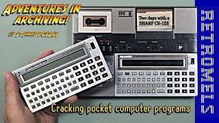 Trying to Crack a Pocket Computer Tape | Sharp PC-1251 |Adventures in Archiving 2|