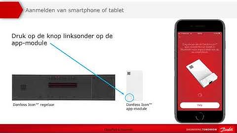 Danfoss Icon™ App module   verbinden van wifi netwerk