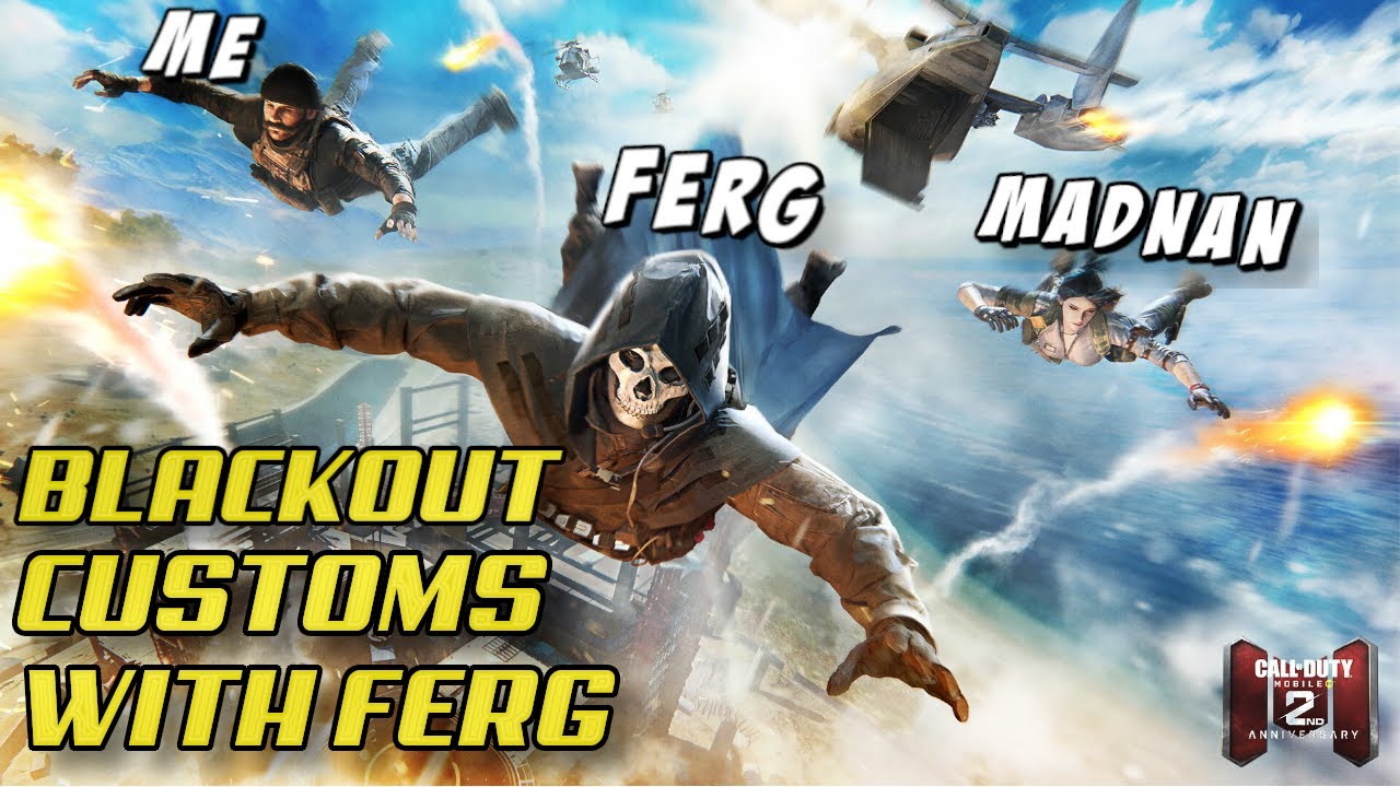 I PLAYED WITH iFerg and MadNan to win my FIRST Ever BLACKOUT Match in COD Mobile