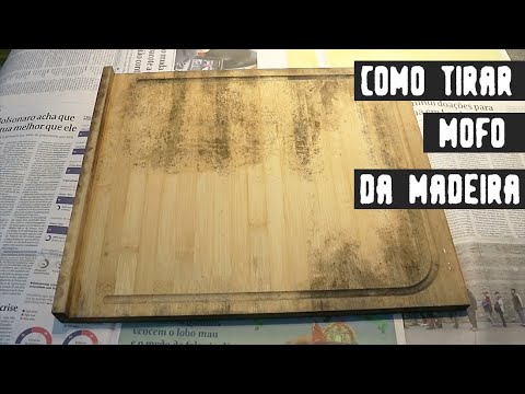 Como tirar mofo da madeira