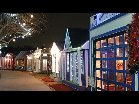 ASMR 🎄🎀 FAREWELL HOLIDAY VILLAGE 2024 ( No sound )