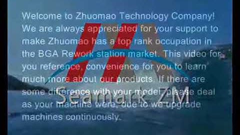 ZM R6200 BGA Rework station with laser Alignment CCD Camera