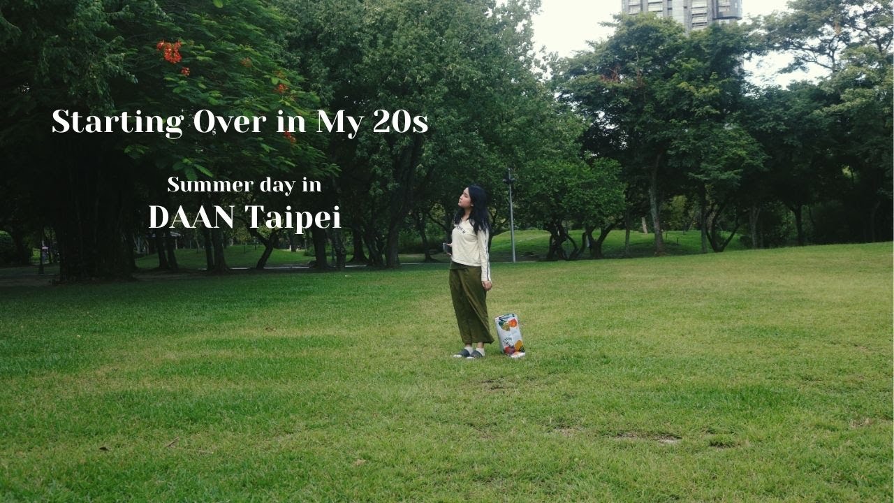 Starting over in My 20s as a Small YouTuber 🌿 Come Explore Daan Park With Me!