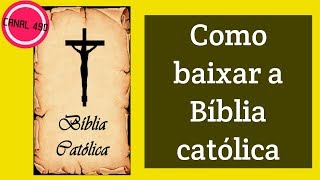How to download the Catholic Bible on your cell phone! screenshot 3