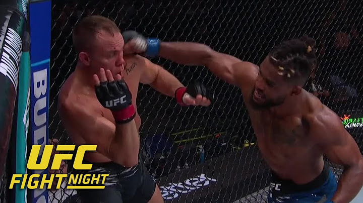 Morgan Charriere knocks out Nate Landwehr with wild flurry to start Round 3 | UFC Nashville