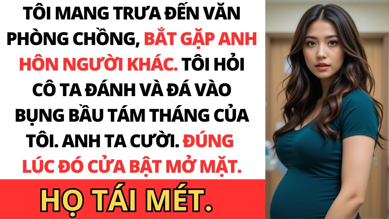 Người Tình của Chồng Đá Bụng Bầu Sau Khi Tôi Thấy Họ ở Văn Phòng—Nhưng Cô Ta Không...