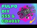 PULPO ELECTRÓNICO DIY ARTEMIS 555 TIMER Y CD4017