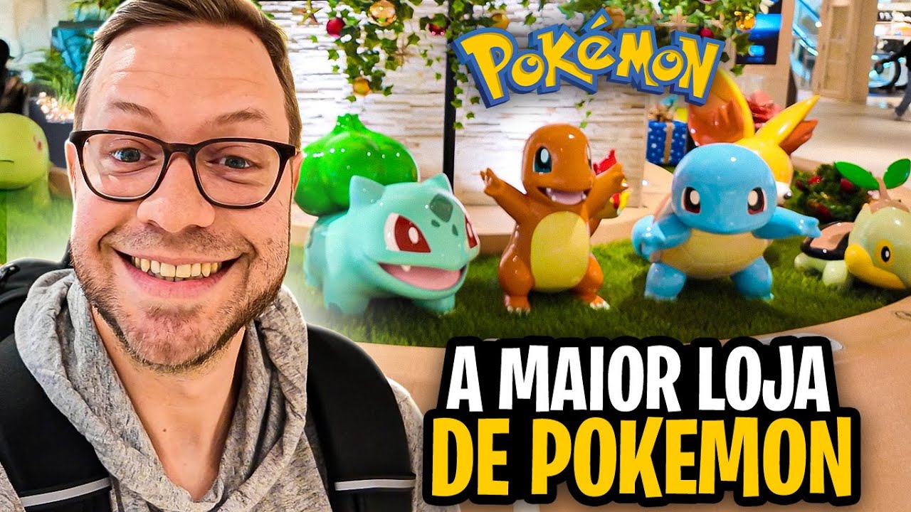 Conhecendo o MAIOR centro POKÉMON do mundo!