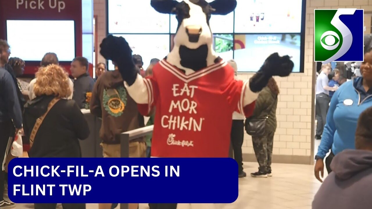 ChickfilA opens in Flint Twp YouTube