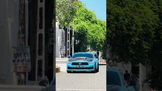 නිල් පාට අශ්ව වාහන 👑😁❤️ #mustang #fordmustang #ford #blue #highlights #highperformance #bmw