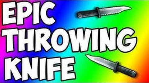 MW3 random throwing knife