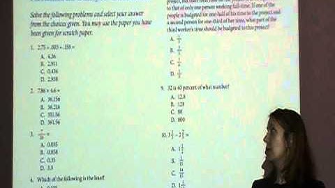 Learn Math for Placement Tests.MOD