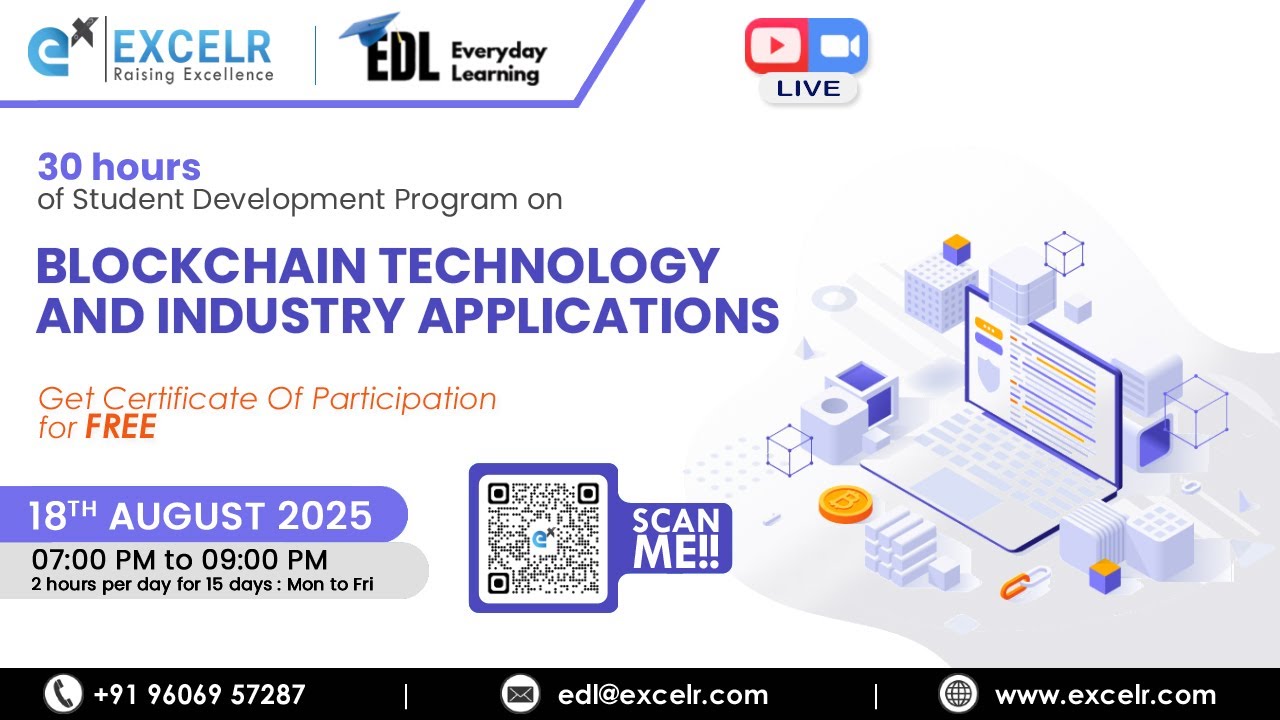 SDP on Blockchain Technology and Industry Applications Day 6