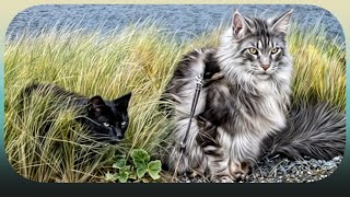 🌳🐾 Maine Coon Adventure: Sherkan Encounters a Buddy for a Summit Play Session! 🌟😸 V134 by Maine Coon Cats TV 541 views 4 weeks ago 3 minutes, 36 seconds