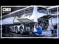 Mercedes setra luxury bus  production assembly