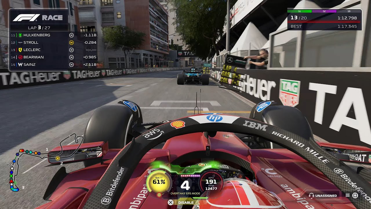 F1 25 | Monte Carlo | Ferrari SF-25 | Leclerc | DNF