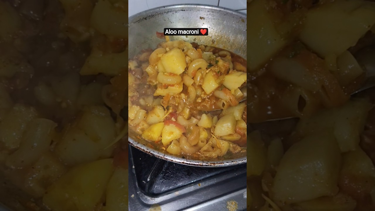aloo macroni ❤️#viralvideo #indianfood #shorts #trending