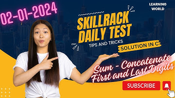 SkillRack Daily Test today