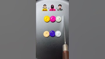 Squid game2 Guess the mixed color #satisfying #oddlysatisfying #sharkzhan