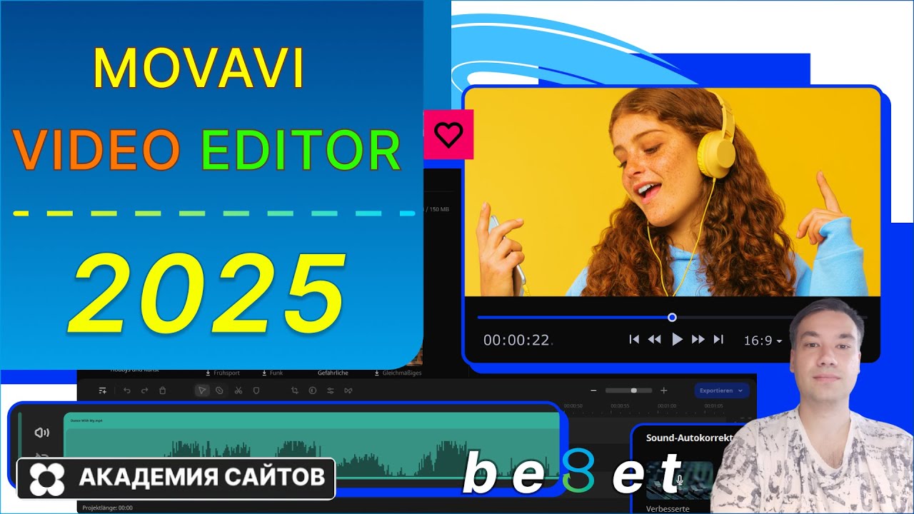 💎 Movavi Video Editor 2025 - Монтаж Видео в Мовави Для Начинающих - YouTube