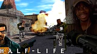 NEVER UNDERESTIMATING THE HECU AGAIN... (went insane) | HALF LIFE 1