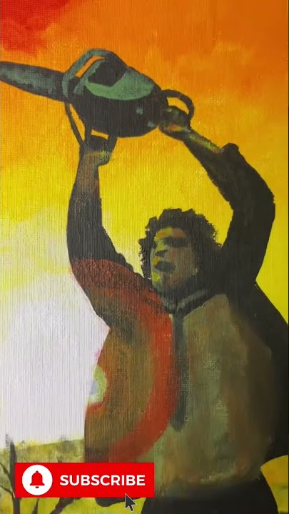 Texas Chainsaw Massacre Paint Tutorial! Easy!