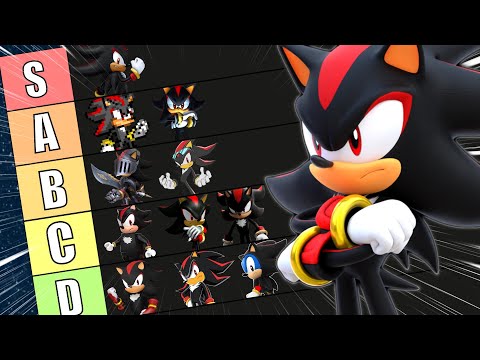 Ranking EVERY Shadow The Hedgehog