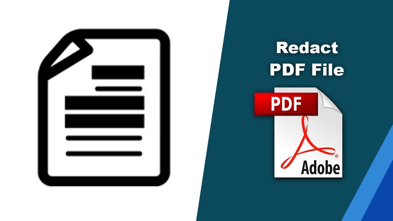 How to Redact Information in a Scanned PDF Document using Adobe Acrobat ...