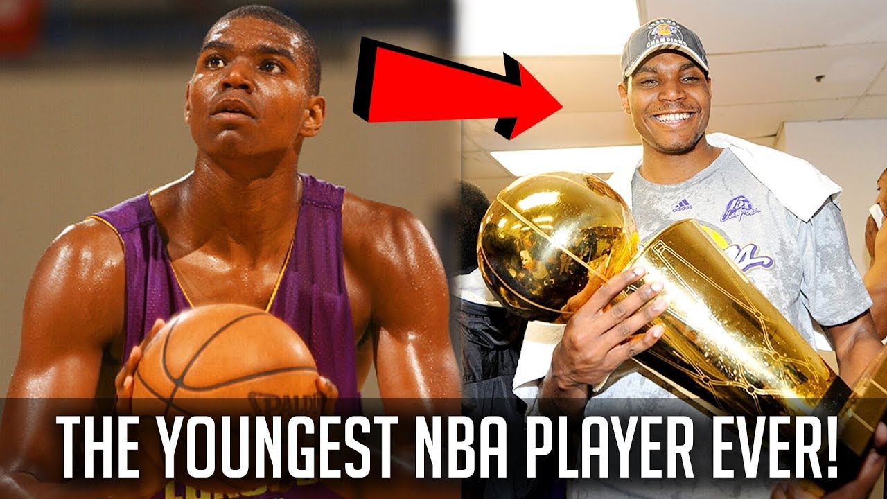 The YOUNGEST NBA Player EVER 17 Years Old YouTube The YOUNGEST NBA Player EVER 17 Years Old YouTube