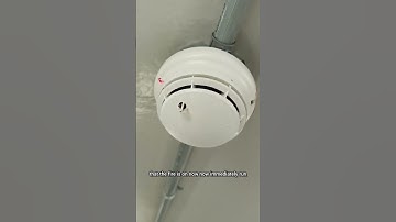 How to Test a Smoke Detector with Aerosol Spray | Fire Alarm Technician Guide | Simplex 4100es