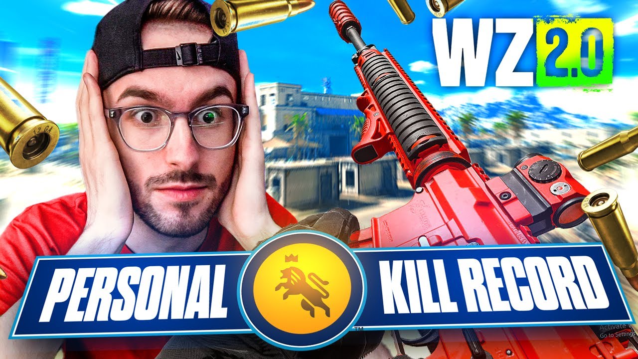 I TRIED THE M4 AND BROKE MY WARZONE 2 KILL RECORD