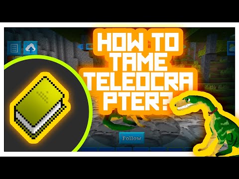 #Howto tame a Teleocrapter (DinoCraft Survive & Craft)