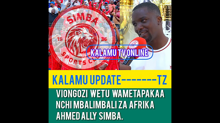 SIMBA SC VIONGOZI WETU WAMETAPAKAA AFRICA KUSAJILI AHMED ALLY