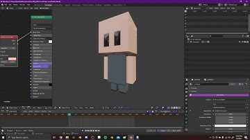 SYKK Voxel Kiddo Model | Free Blender Rig Download