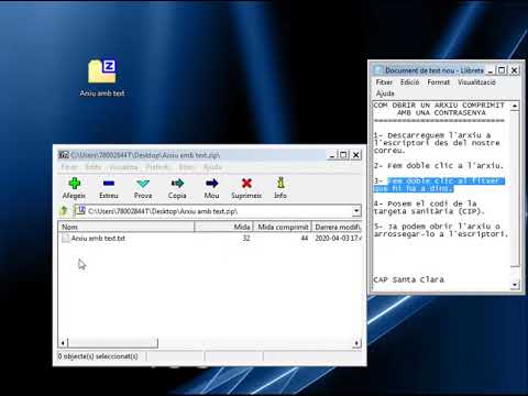 Vídeo: Com Desempaquetar Diversos Arxius