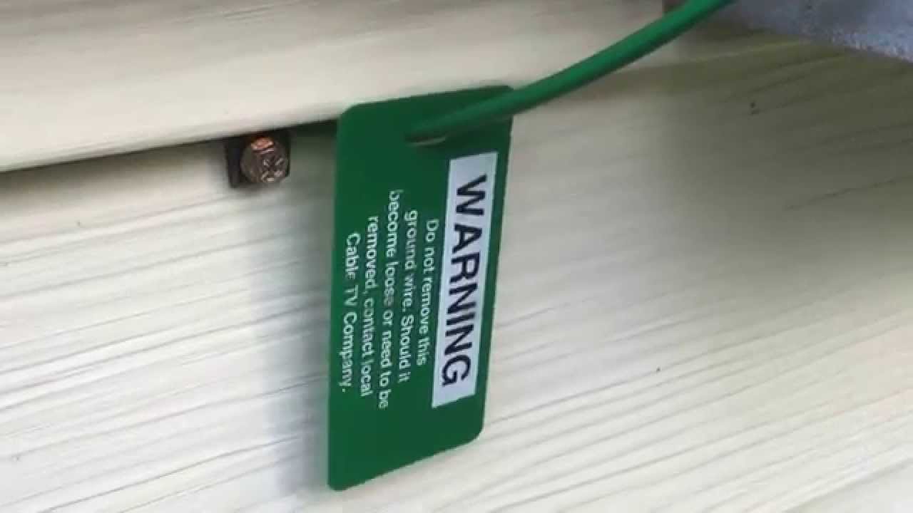 How Comcast Grounded their equipment YouTube