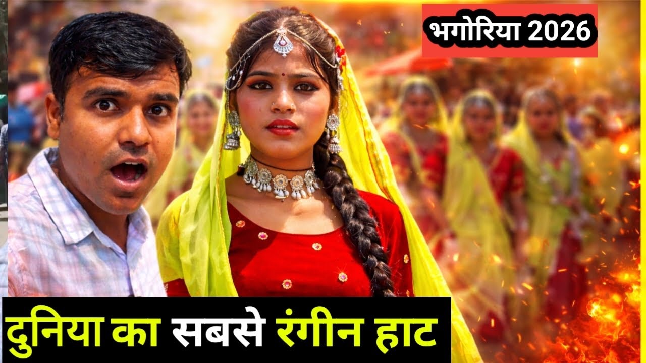 क्या होता हैं भगोरिया? लाखों लोगों की भीड़ में आदिवासी!!