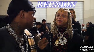 TRIPPIE REDD REUNITES WITH SKI MASK THE SLUMP GOD AT ROLLING LOUD MIAMI 2020 + RECOGNIZES US