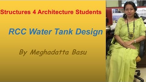 Advanced Structures:- RCC Circular Water Tank Design(Flexible Base)
