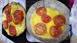بيتزا ?البيض السهلة السريعة ب2بيض و1طماطم ?وشريحة جبنة هتعملي احلي فطار سهل وسريع ولذيذ
