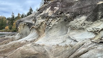 Geology - Salt water and Chuckanut Sandstone, Larrabee State Park