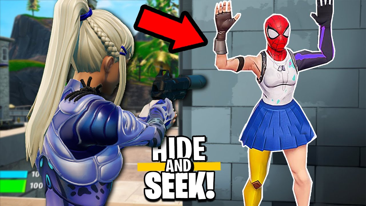 Fortnite HIDE AND SEEK aber der SUCHER entscheidet dein SKIN!