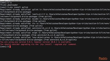 Tips, Tricks, and Techniques for Python Application Development : Linting | packtpub.com