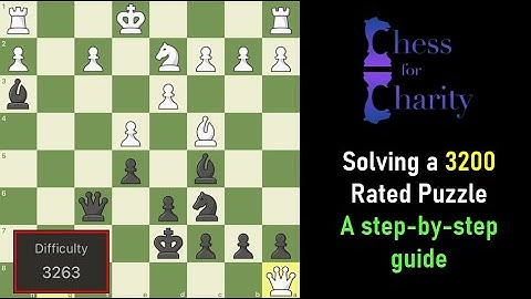 Solving a 3200 Rated Puzzle | A Step-by-Step Solution