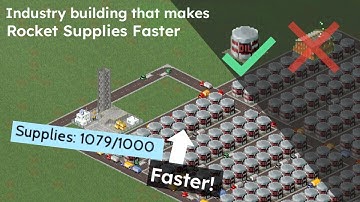 Industry Building That Make Rocket Supplies Faster | Theotown