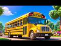 Baby’s School Bus Adventure 🚌🎒 Fun School Bus Song | Wheels on the Bus Kids Rhyme