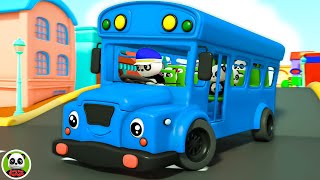 The Wheels On The Bus Adventure With Baby Bao Panda