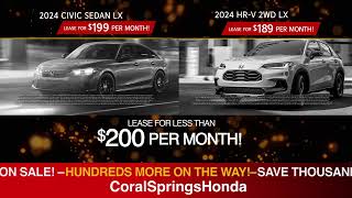 Coral Springs Honda – Black and White Sales Event