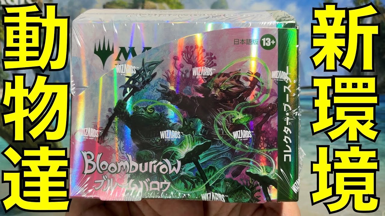 新環境】ブルームバロウのコレクターブースター開封！ Bloomburrow
