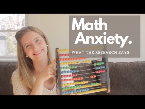 Math Anxiety | What The Research Says
